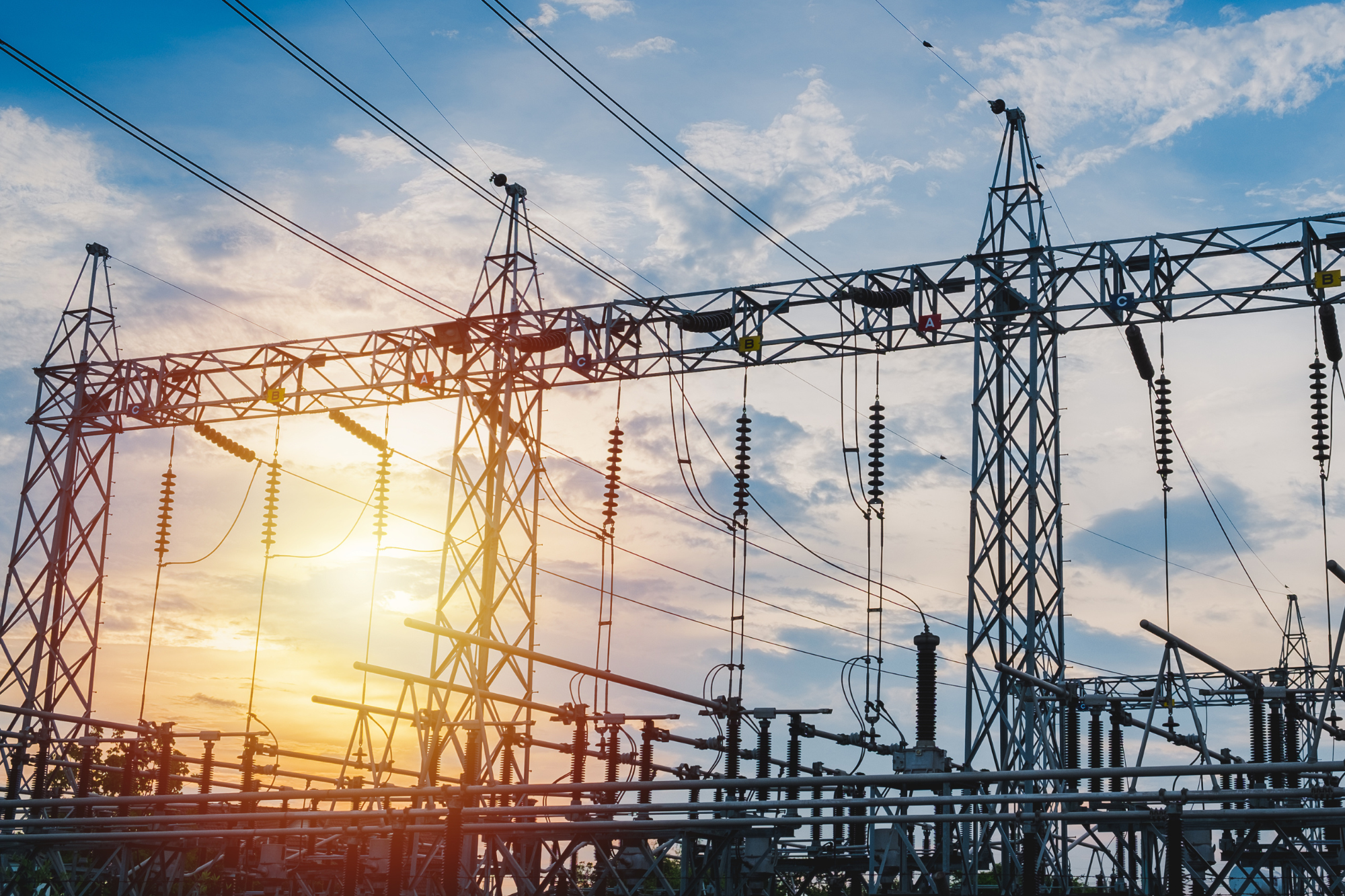 electric-substation-power-lines